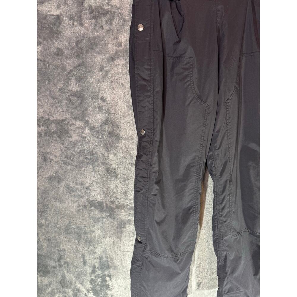 Carhartt Women Cascade Rain Pants S 4/6 Black Full Side Zip Waterproof 100064 - Picture 8 of 9